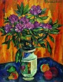 still life with peonies in a vase Petr Petrovich Konchalovsky flowers impressionism